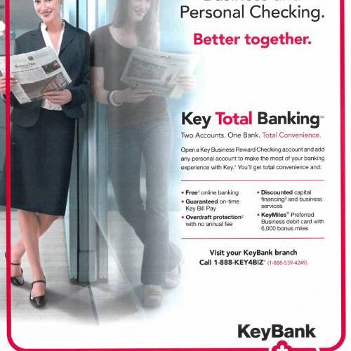 KeyBank Print Ad