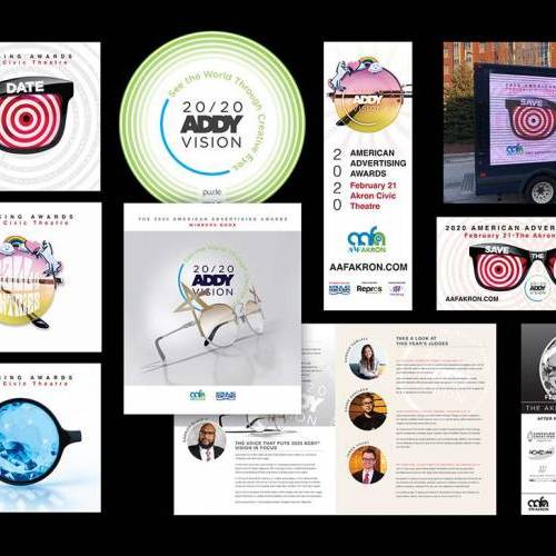 2020 Akron ADDY Awards Collateral 